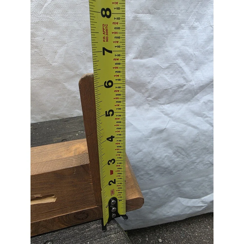 Vintage Country Pine Wooden Wall Shelf 30